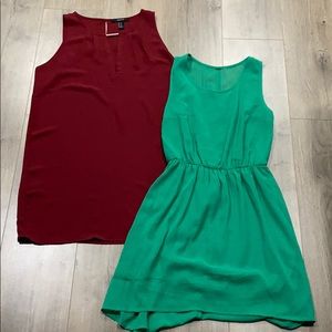 2 x dresses